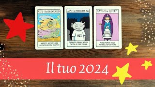 Il tuo 2024 ⭐ Tarocchi Interattivi [upl. by Baalbeer]