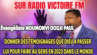 Évangéliste NOUMONVI DODJI PAUL en direct sur Radio victoire FM en 2024 [upl. by Zahavi829]