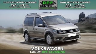 Volkswagen Caddy 20 TDI DPF Cleaning [upl. by Nahttam]