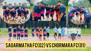 SAGARMATHA FCsardi vs CHORMARA FC⚽️ सगरमाथा फुटबल कल्ब vs चोरमारा फुटबल कल्ब🏆🎉 [upl. by Reiniar]