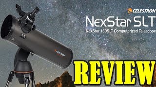 Celestron NexStar 130SLT Computerized Telescope REVIEW 2020 [upl. by Sokcin270]