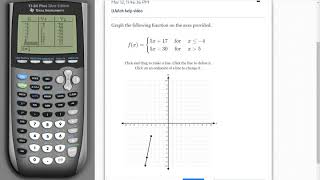 DeltaMath Graphing Piecewise Functions Level 3 [upl. by Amliv]