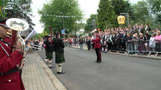 Bundesfanfarenkorps Neuss Furth auf dem Kaarster Schützenfest 2011 [upl. by Namor]