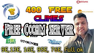 400 Free Cccam Server 2020 Free Cline For All Satellites Hd Sd 1 months Free Cccam 2020 [upl. by Ariaz]