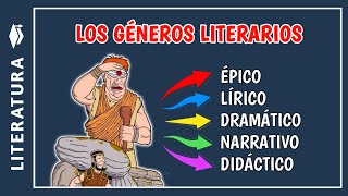 📚Qué son los GÉNEROS LITERARIOS y sus subgéneros  Cómo se clasifican los géneros literarios [upl. by Nnaecarg]