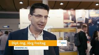 Dipl Ing Jörg Freitag Siemens AG Hannover Messe 2019 [upl. by Jain]