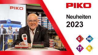 PIKO V117 Neuheitenvorstellung 2023 G H0 TT und N [upl. by Aicnilav566]