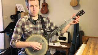 Intro To Two Finger Old Time Banjo Style [upl. by Ardene]