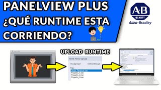 🔵✅PANELVIEW PLUS ¿CUÁL RUNTIME ESTA CORRIENDO [upl. by Raseta771]