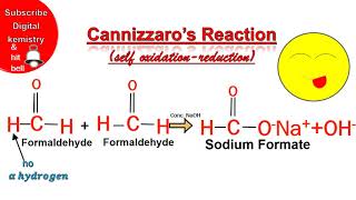 Cannizzaros reaction  with Easy Tricks and Mechanism Class 12 Chemistry  Digital kemistry [upl. by Nyrret851]