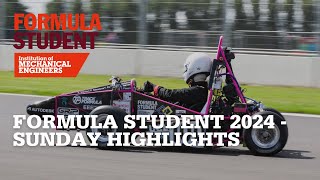 Formula Student 2024  Sunday Highlights [upl. by Nebe]