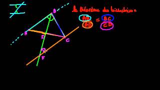 Cours de maths 6ème sur la Bissectrice dun angle [upl. by Evy]