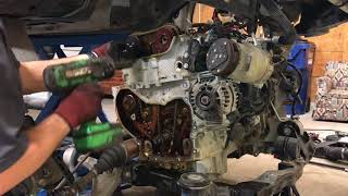 Step By Step 24 EcoTec Timing Chain Replacement [upl. by Nickelsen]