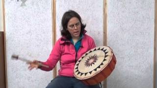 Shamanic drum lesson 1 [upl. by Solorac]