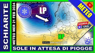 METEO • Sole Ma Incombe una Forte Depressione  Previsioni e Tendenza [upl. by Eiramanel]