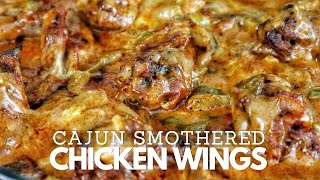 My NEW FAVORITE Way To Bake Chicken Wings [upl. by Maurise]