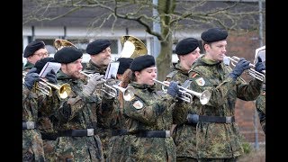 Des Großen Kurfürsten Reitermarsch  Kommandowechsel LogSBw [upl. by Adiasteb]