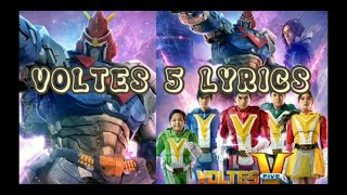 VOLTES FIVE LYRICS  Voltes5  Julie Ann San Jose Version [upl. by Lourie645]