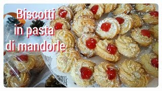 Biscotti in pasta di mandorle [upl. by Ennirok]