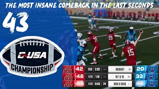 Insane Conference Championship Rematch McMullen State Ep43 [upl. by Intyrb827]