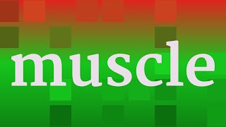 MUSCLE pronunciation • How to pronounce MUSCLE [upl. by Retsbew]