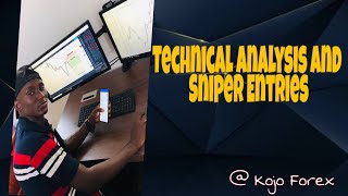 Kojo Forex Analysing Forex Pairs And Gives Tips For Sniper Entries  Forex Insights [upl. by Tanney215]