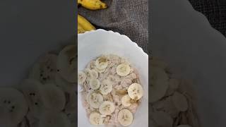 🌾PuffedampFlattened Rice Recipe with 🍌simple recipesricehealthybreakfasteasycookingshortsindia [upl. by Lodmilla37]