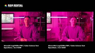 ARRI ALEXA 35 Reveal Color Science vs ALEXA Mini Color Science [upl. by Anoyet]