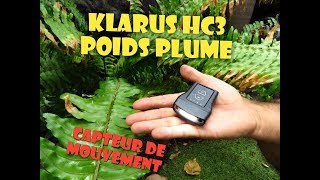 KLARUS H3C 100 LUMENS 37 Grammes [upl. by Sunshine]