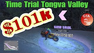 GTA 5 Online  Weekly Time Trial  Tongva Valley  101K [upl. by Buchbinder]