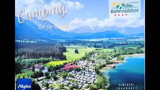 Stellplatz und 4 Campingplatz Bannwaldsee nahe der Königsschlösser Neuschwanstein Schwangau Camping [upl. by Akkina681]