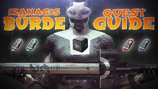 EXOTISCHE SNIPER  IZANAGIS BÜRDE  QUEST GUIDE  Destiny 2 Schwarze Waffenkammer [upl. by Pandora666]