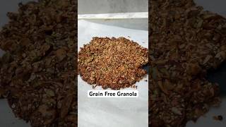 Homemade GRAINFREE Granola Recipe Its SO GOOD [upl. by Ranzini]