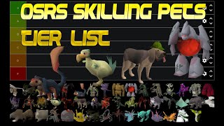 OSRS Skilling Pets Tier List [upl. by Ocsirf]