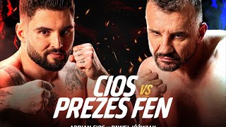 SKRÓT ROASTU ADRIAN CIOS vs PREZES FEN CLOUD MMA 4 [upl. by Zohara]