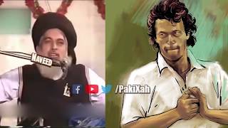 Maulana Khadim Rizvi vs Imran Khan  PakiXah [upl. by Nawtna983]