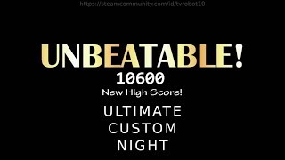 FNAF Ultimate Custom Night 5020 Mode Complete No Powerups [upl. by Niveg]