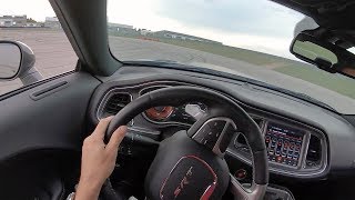 Drifting a Challenger Hellcat Widebody [upl. by Atinrahs]