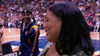 WNBA AllStar Game Video Bombs [upl. by Eedolem]