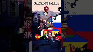 Find the 5 mistakes europe mapper shorts viralvideo geography [upl. by Jennette703]