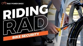 Bike Security  Riding Rad [upl. by Brahear]