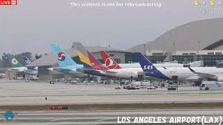 🔭 Watching Planes ✈️ At Los Angeles Airport LAX  Live ATC 📻 [upl. by Goody]