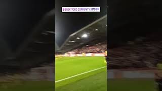 Brentford  Watford goal 11 Jansson December 10th 2021 [upl. by Nnylamme]