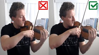 The Key to Great Violin Tone [upl. by Devlen]