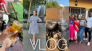 Vlog Let’s go home to Limpopo  cleaning  cooking  family time  South African YouTuber [upl. by Ecinhoj]