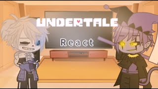 llUndertale reactll sans vs jevil [upl. by Musser]