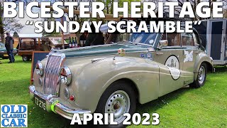 SUNDAY SCRAMBLE great cars at Bicester Heritage April 2023 [upl. by Khan]