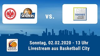 Livestream  NBBL Heimspiel der Eintracht Frankfurt  FRAPORT SKYLINERS gegen Bayreuth [upl. by Irrep]