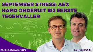 September Stress AEX hard onderuit bij eerste tegenvaller [upl. by Nealey221]