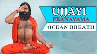 Ujjayi Pranayama Ocean Breath  Swami Ramdev [upl. by Kantos]